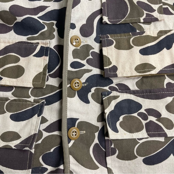 Vintage Game‎ Winner Sportwear Vest Men's Duck Camo Hunting Size L - Picture 2 of 7